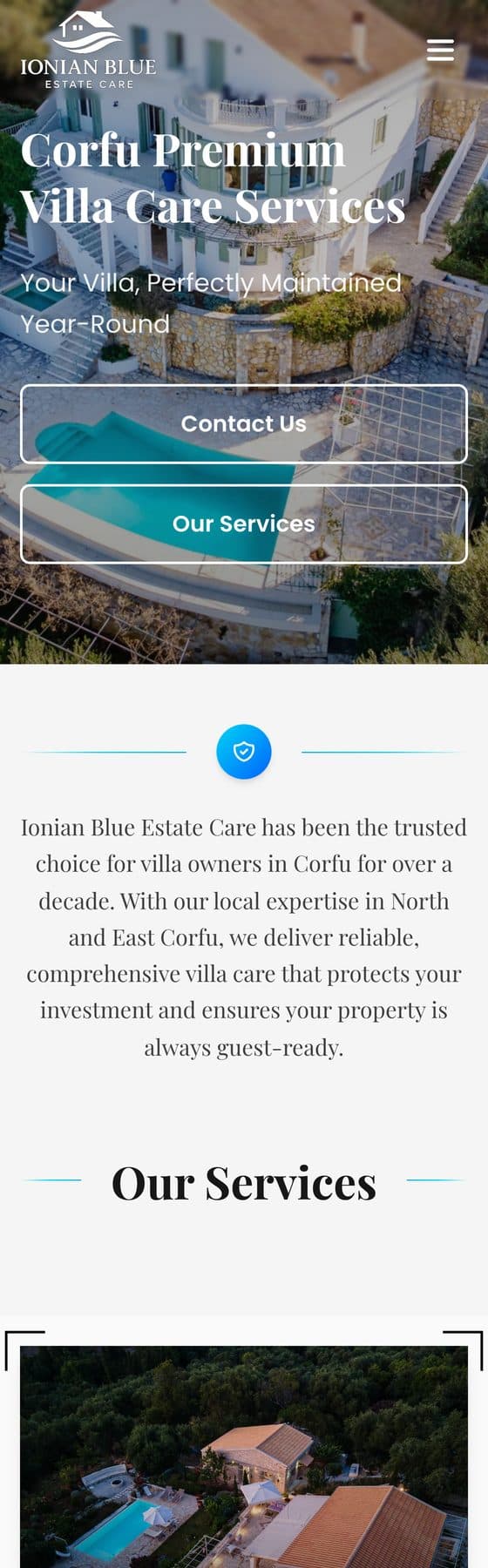 Ionian Blue Estate Care — mobile